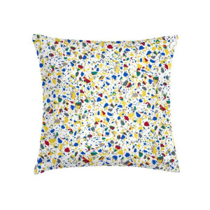 Poduszka Terrazzo imitacja lastryko multikolor 45 x 45 cm