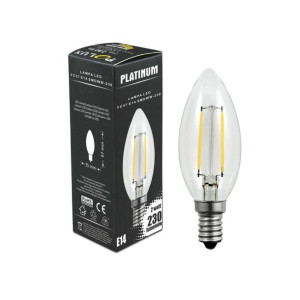 Żarówka LED E14 (230 V) 2 W 230 lm Ciepła biel POLUX