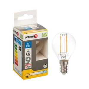 Żarówka LED E14 (230 V) 2.8 W 249 lm Ciepła biel LEXMAN