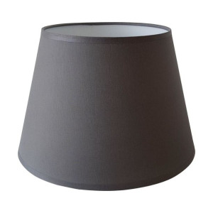 Abażur 9051 owalny 29-39.5 x 30 cm tkanina szary E27 TK LIGHTING