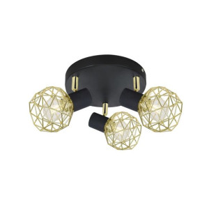 Plafon ACROBAT czarn-złoty E14 CANDELLUX