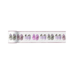 Bordiura dziecięca PANTOFI 13 cm x 5 m fioletowa