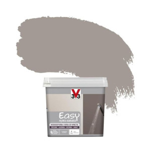 Farba wodoodporna EASY HYDRO-BARIERA 0.75 l Szary taupe Satyna V33