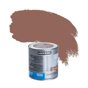 Emalia AKRYLOWA JEDNOWARSTWOWA 0.5 l Pecan 1 Matowa LUXENS