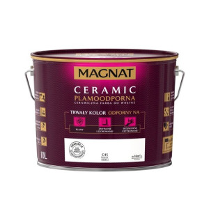 Farba wewnętrzna CERAMIC 10 l Biały MAGNAT