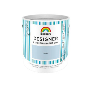 Farba wewnętrzna DESIGNER KITCHEN & BATHROOM 2.5 l Flash BECKERS