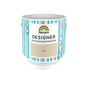 Farba wewnętrzna DESIGNER KITCHEN & BATHROOM 2.5 l Sandy BECKERS