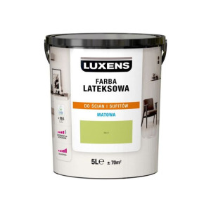 Farba wewnętrzna LATEKSOWA 5 l Moon 4 LUXENS