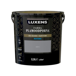 Farba wewnętrzna PLAMOODPORNA 2.5 l Granit 3 LUXENS