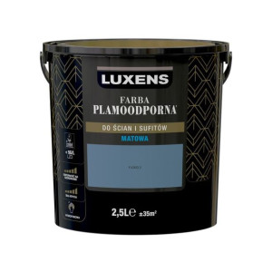 Farba wewnętrzna PLAMOODPORNA 2.5 l Fjord 2 LUXENS