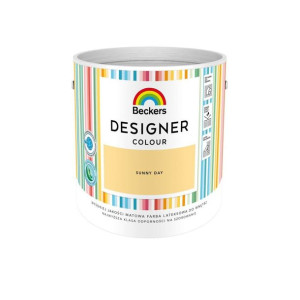 Farba wewnętrzna DESIGNER COLOUR 2.5 l Sunny Day BECKERS