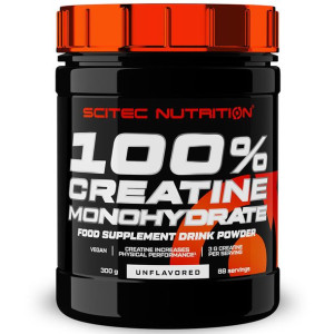 SCITEC 100% Creatine Monohydrate 300g Natural