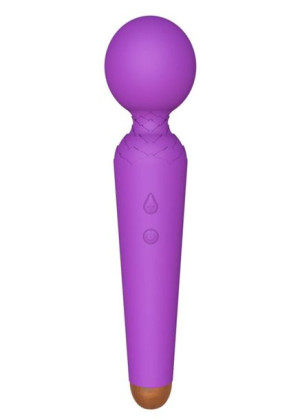 Masażer Silikonowy Power Wand Fioletowy