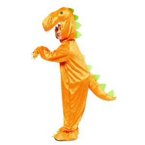 Strój Dinozaur Dinozaura Pomarańczowy - 128
