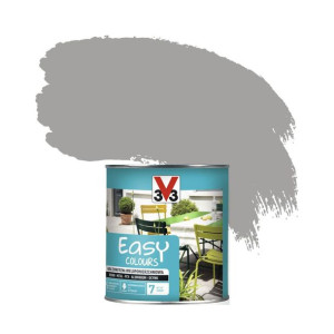 Farba zewnętrzna wielopowierzchniowa EASY COLOURS 0.75 l Szary alpejski Mat