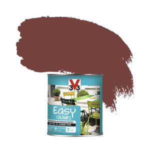 Farba zewnętrzna wielopowierzchniowa EASY COLOURS 0.75 l Czerwony baskijski