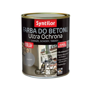 Farba do betonu ULTRA OCHRONA 0.75 l Stalowy SYNTILOR