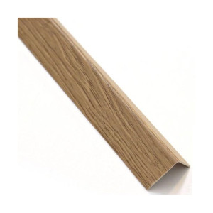 Kątownik PVC 2.6m 19.5x19.5 mm matowy dąb salinas Standers