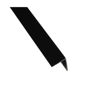 Kątownik PVC 2.6m 19.5x19.5 mm matowy czarny Standers