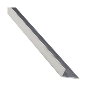 Kątownik aluminiowy 2.6m 30x20 mm surowy srebrny Standers