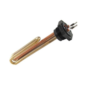 Grzałka elektryczna 1 1/4 1.5 KW wys. 240 x szer. 70 mm ELEKTROMET