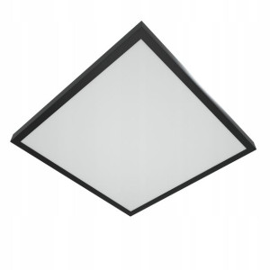 Panel LED NATYNKOWY 60W czarny 60x60cm Plafon