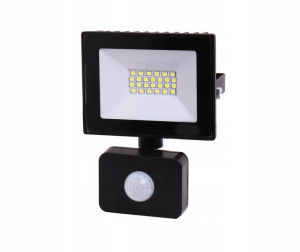 Naświetlacz LED SLIM 10W halogen z CZUJNIK RUCHU