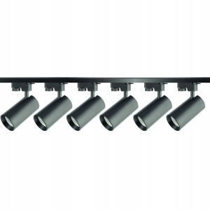 Zestaw Szynoprzewód Szyna 2m + 6 Lamp Gu10 Kolory