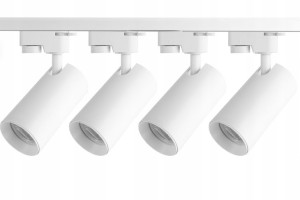 Zestaw Szynoprzewód Szyna 2m + 4 Lampy Gu10