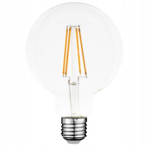 Żarówka G95 8W E27 Clear Edison Ozdobna Filament