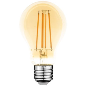 Żarówka A60 6W E27 Amber Edison Ozdobna Filament