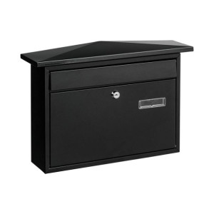 Skrzynka na listy 28.8 x 41 x 10 cm czarna A4 STANDERS