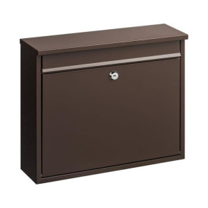 Skrzynka na listy 31 x 36.2 x 11.3 cm brązowa A4 STANDERS