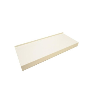 Parapet zewnętrzny STALOWY Biały 20 x 200 cm DOMIDOR