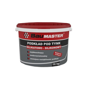 Podkład po tynk silikatowo-silikonowy K181 16 kg BAUMASTER