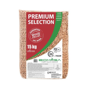 Pellet Premium 15 Kg Biomasa Partner Group