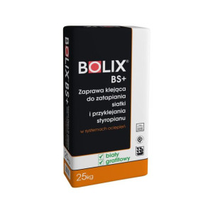 Zaprawa klejąca do zatapiania siatki i przyklejania styropianu 25 kg BOLIX