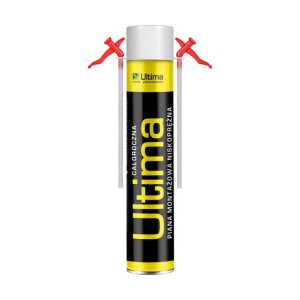 Pianka poliuretanowa wężykowa całoroczna 750 ml ULTIMA