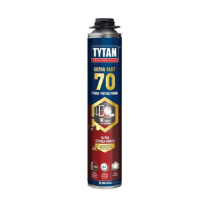 Pianka poliuretanowa ULTRA FAST 70 pistoletowa 870 ml TYTAN
