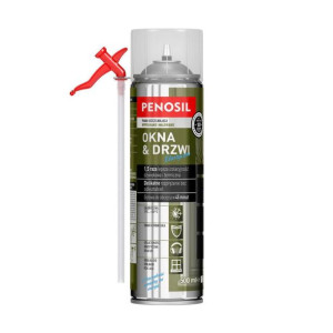 Pianka poliuretanowa wężykowa OKNA & DRZWI 500 ml PENOSIL