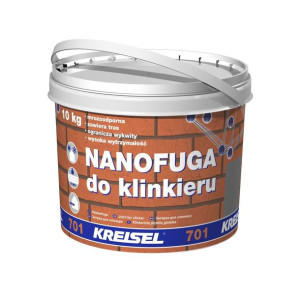 Nanofuga do klinkieru 701 Jasnoszara 10 kg KREISEL