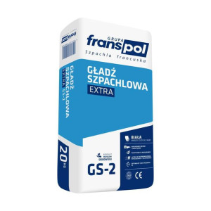 Gładź szpachlowa GS-2 20 kg FRANSPOL
