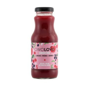 SMOOTHIE OWOLOVO 250 ml jabłko-wiśnia-aronia