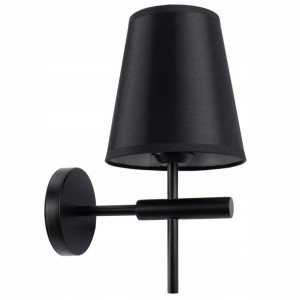 Lampa ścienna kinkiet ścienny Glamour abażur