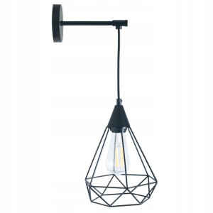 Lampa ścienna kinkiet ścienny diament LOFT