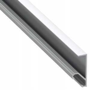 Profil aluminowy do półek szaf Q18 2m Srebrny