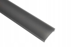 Klosz do profil aluminiowy ABCDYZ 2m PMMA CZARNY