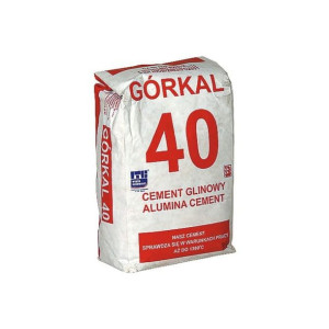Cement ogniotrwały Górkal 40 5 kg