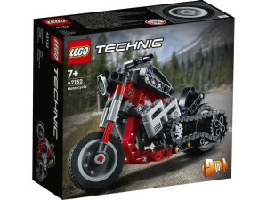 2w1 Lego TECHNIC 42132 Motocykl klocki chopper