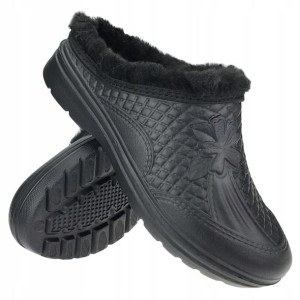 Chodaki piankowe buty ocieplane Dream Czarne 39